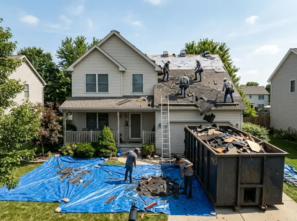 roof-replacement-debris-remova-004 — frequently asked questions, Cheapest Dumpster Rentals in Pendleton, IN